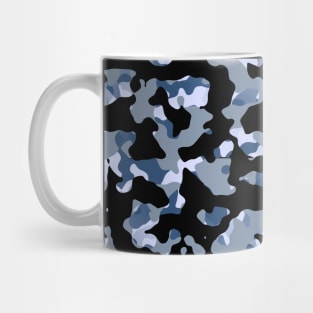 Blue Camouflage Mug